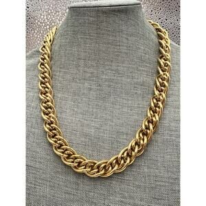 Napier Vintage Chain Thick Heavy Gold Tone Chain Estate 24”